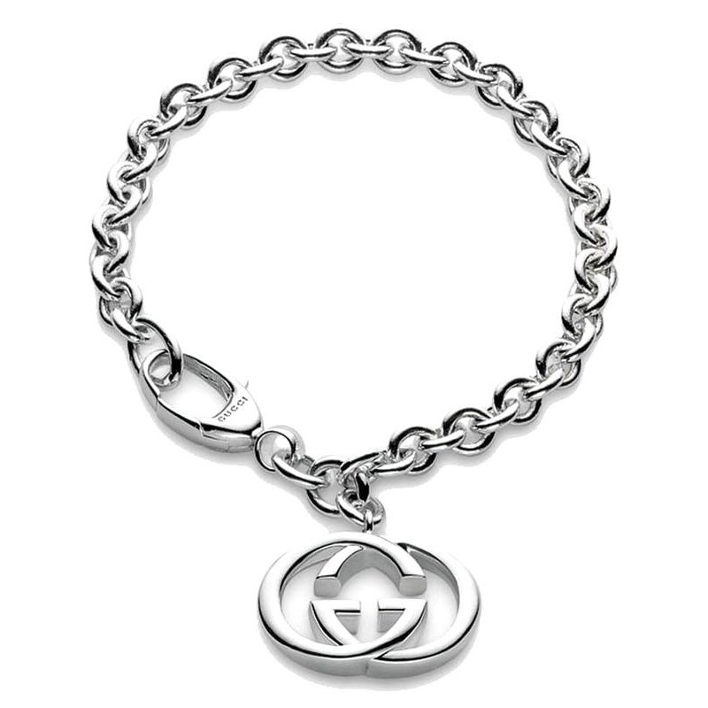 gucci silver bracelet womens