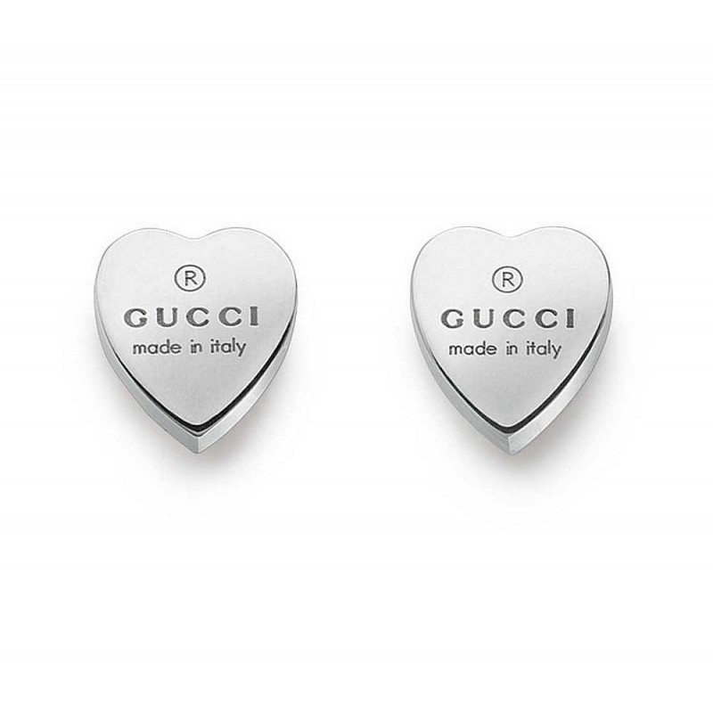 gucci earrings love heart