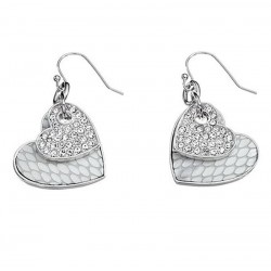 Buy Guess Ladies Earrings UBE11422 Heart