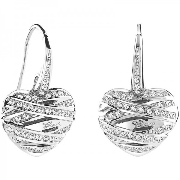 Buy Women's Guess Earrings Fashion UBE21581 Heart