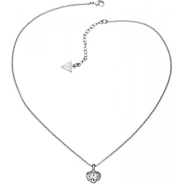 Acheter Collier Femme Guess Crystals Of Love UBN51419 Cœur