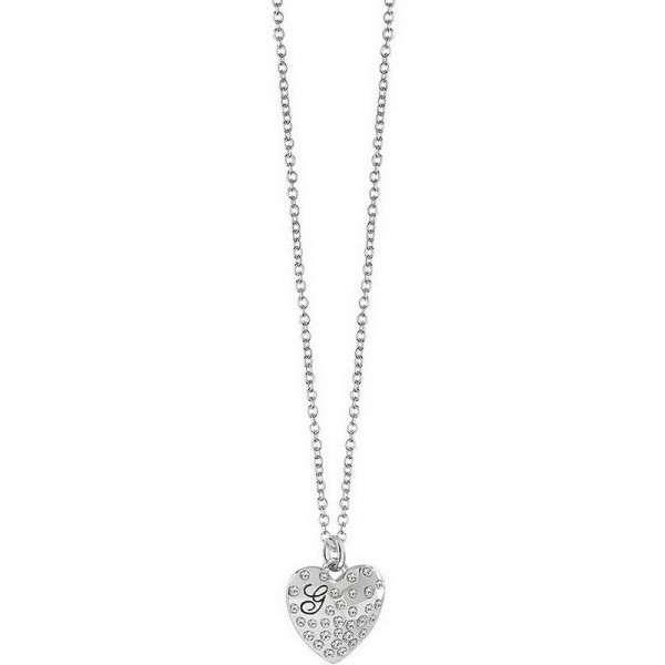 Acquistare Collana Donna Guess Glossy Hearts UBN51471 Cuore