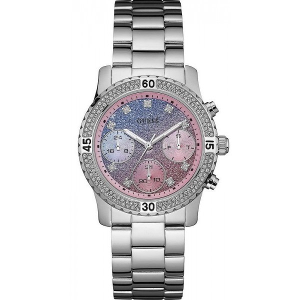 Acheter Montre Guess Femme Confetti W0774L1 Chrono Look Multifonction