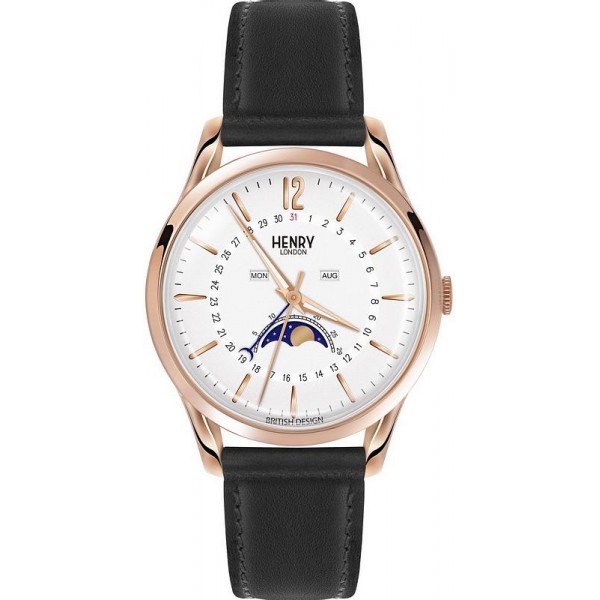 Acquistare Orologio Unisex Henry London Richmond HL39-LS-0150 Moonphase Quartz