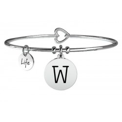 Acquistare Bracciale Donna Kidult Symbols Lettera W 231555W
