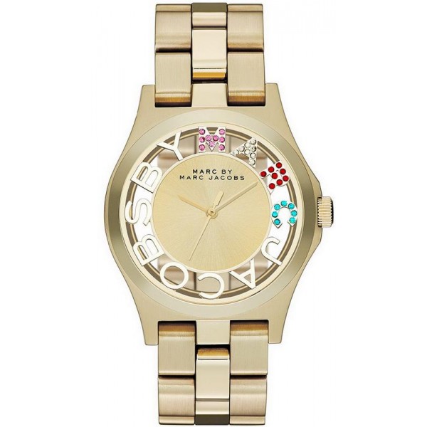 Acquistare Orologio Marc Jacobs Donna Henry Skeleton MBM3263