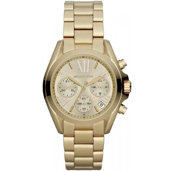 michael kors womens mini bradshaw chronograph