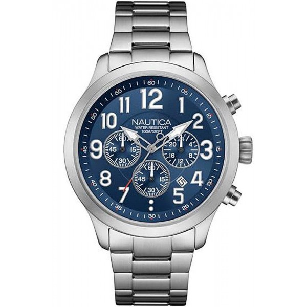 Buy Men's Nautica Watch NCC 01 NAI16516G Chronograph