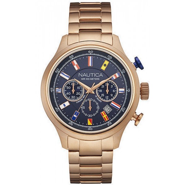 Comprar Reloj Hombre Nautica NCT 16 Flag NAI21507G Cronógrafo