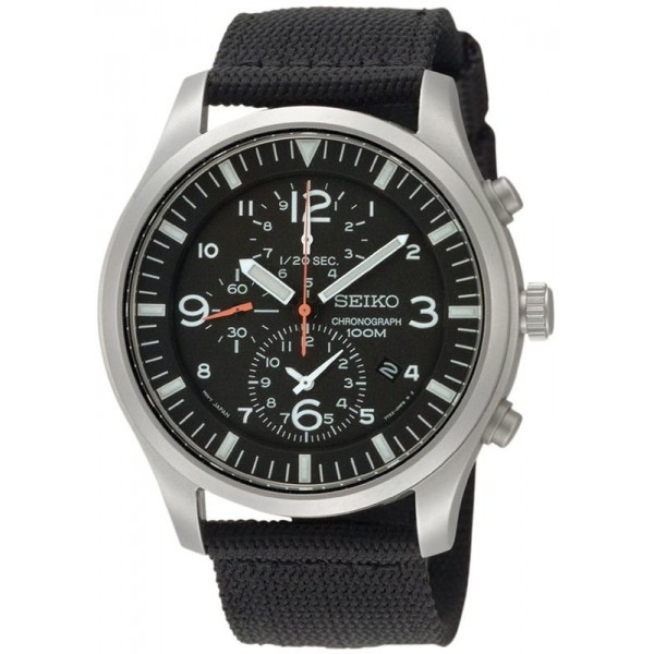 Acheter Montre Homme Seiko Chronograph Quartz SNDA57P1