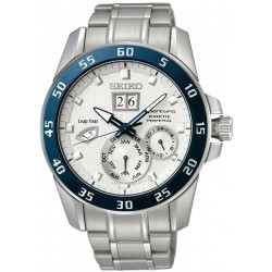 Acheter Montre Homme Seiko Sportura Kinetic Perpetual SNP085P1 Multifonction