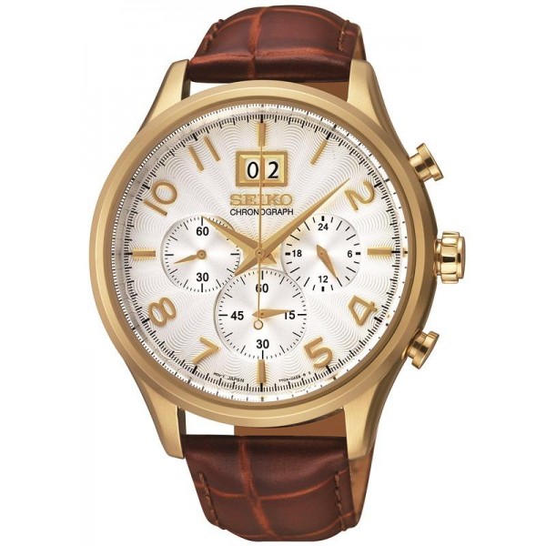 Buy Men's Seiko Watch SPC088P1 Quartz Chronograph