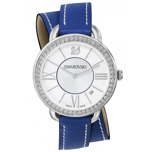 Acheter Montre Swarovski Femme Aila Day Double Tour Blue 5095944