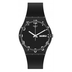 Acquistare Orologio Unisex Swatch Gent Over Black GB757