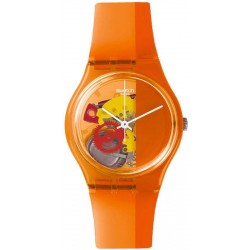 Acheter Montre Unisex Swatch Gent Bloody Orange GO116