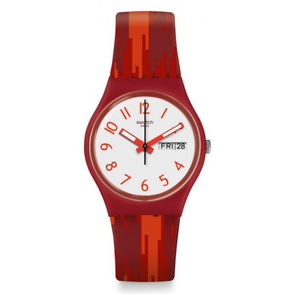 Купить Swatch Женские Часы Gent Red Flame GR711