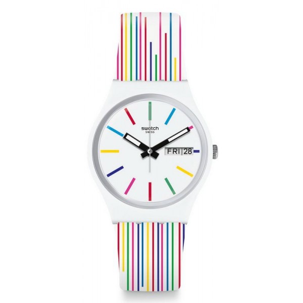 Купить Swatch Женские Часы Gent White Samba GW712