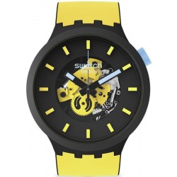 Montre Swatch Big Bold Mustard Skies SB03B109