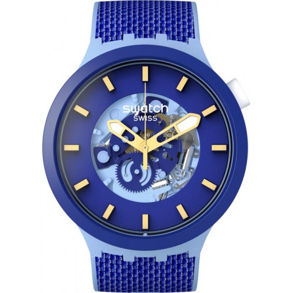 Acheter Montre Swatch Big Bold Bouncing Blue SB05N105