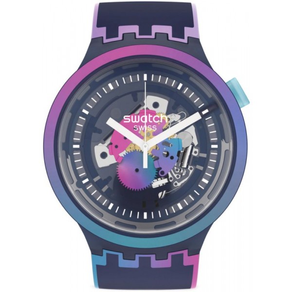 Swatch Uhr Big Bold #Rainbowinthenight SO27N112 kaufen