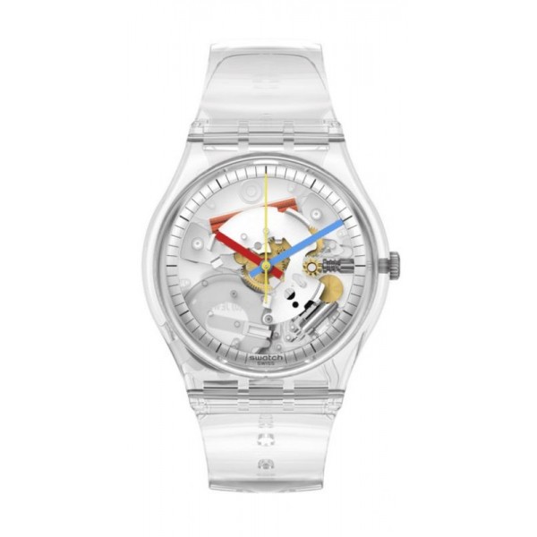 Купить Swatch Унисекс Часы Clearly Gent SO28K100