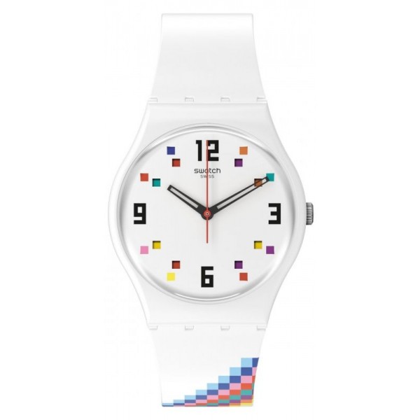 Acheter Montre Unisex Swatch Gent Merry-Go-Round Squares SO28W700