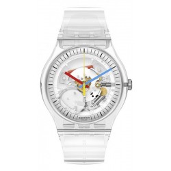 Swatch Унисекс Часы Clearly New Gent SO29K100