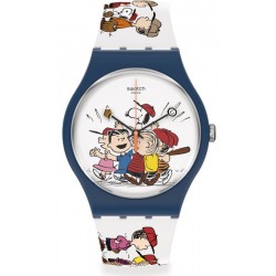 Montre Swatch Peanuts First Base SO29Z107
