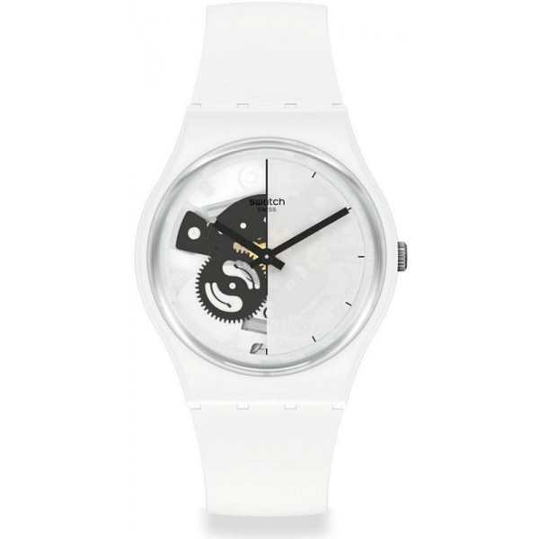 Acheter Montre Unisex Swatch Gent Live Time White SO31W101