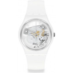 Montre Unisex Swatch Gent Spot Time White SO31W102