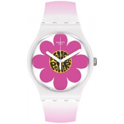 Swatch Damenuhr New Gent Flower Hour SO32M104