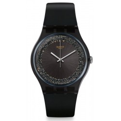 Montre Femme Swatch New Gent Darksparkles SUOB156