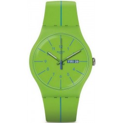 Acheter Montre Unisex Swatch New Gent Verde Azul SUOG707