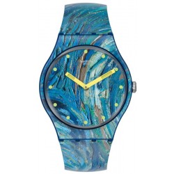 Orologio Swatch MoMA The Starry Night by Vincent Van Gogh SUOZ335