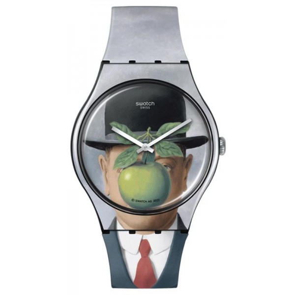 Acquistare Orologio Swatch Le Fils de lHomme by Rene Magritte SUOZ350