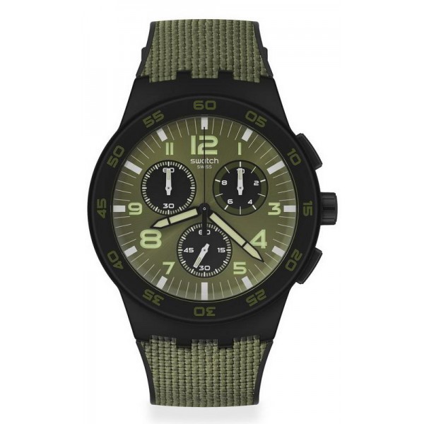 Comprar Reloj Hombre Swatch Chrono Plastic Dark Forest SUSB105