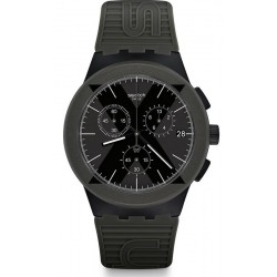 Comprar Reloj Hombre Swatch Chrono Plastic X-District Green SUSB414 Cronógrafo