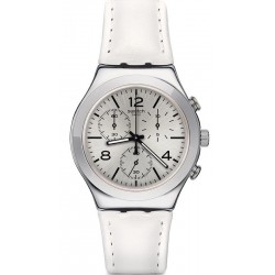 Buy Unisex Swatch Watch Irony Chrono Biancamente YCS111 Chronograph
