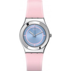 Women's Swatch Watch Irony Medium Rose Punch YLS182