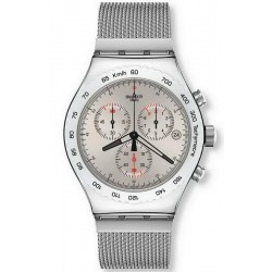 Montre Homme Swatch Irony Chrono Silverish YVS405G Chronographe