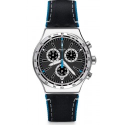 Buy Men's Swatch Watch Irony Chrono Blue Details YVS442 Chronograph