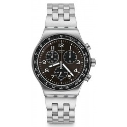 Buy Mens Swatch Watch Irony Chrono Deepgrey YVS465G Chronograph