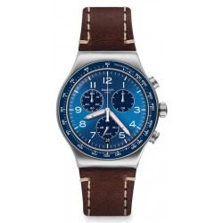 Buy Mens Swatch Watch Irony Chrono Casual Blue YVS466 Chronograph