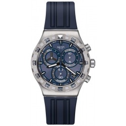 Montre Homme Swatch Irony Chrono Teckno Blue YVS473 Chronographe
