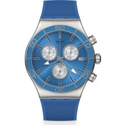 Montre Homme Swatch Irony Chrono Blue Is All YVS485 Chronographe