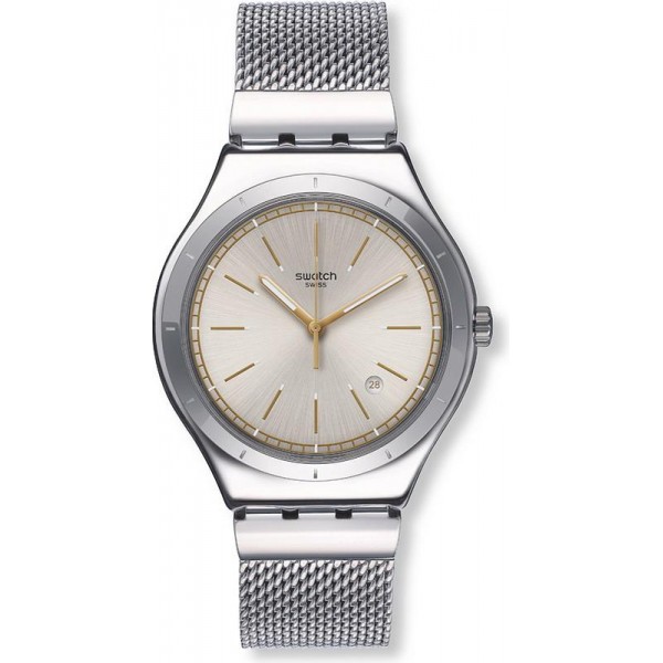 Buy Men's Swatch Watch Irony Big Classic Mesh-Up YWS419G