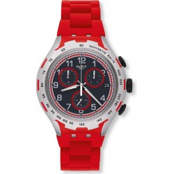 Reloj Hombre Swatch Irony Xlite Red Attack YYS4018AG Cronógrafo