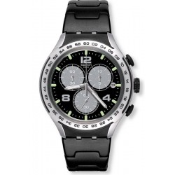 Buy Men's Swatch Watch Irony Xlite Night Attack YYS4026AG Chronograph